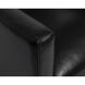 Rogers Cortina Black Leather Armchair